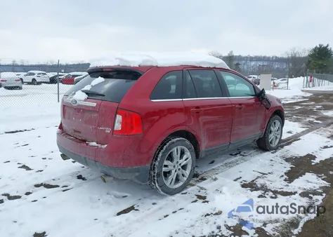 2013 Ford Edge Limited from USA, damaged, VIN 2FMDK4KC7DBB42727